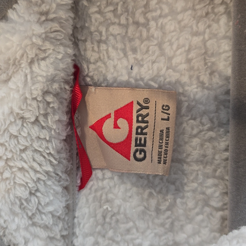 GERRY | Sherpa Fleece Zip-Up Fleece Jacket | Size Large - Picture 8 of 12